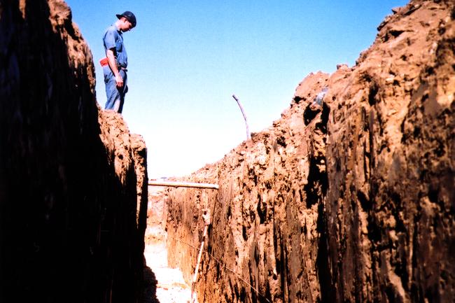 Making monastery dike
