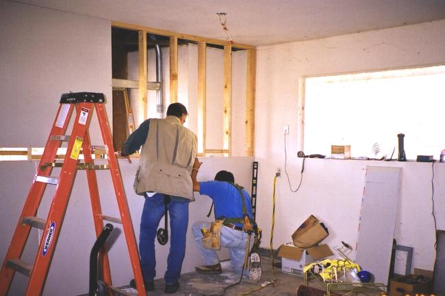 Making monastery wall